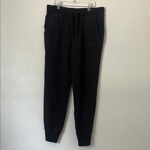 Fila Black Casual Joggers